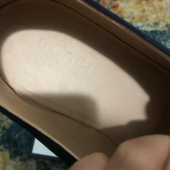 Gucci Metallic Lurex Web bowling sneaker - Picture 5 of 8